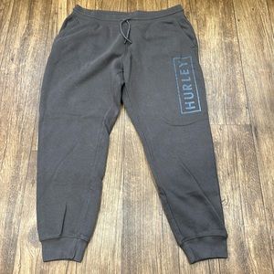 Mens Hurley large sweatpants